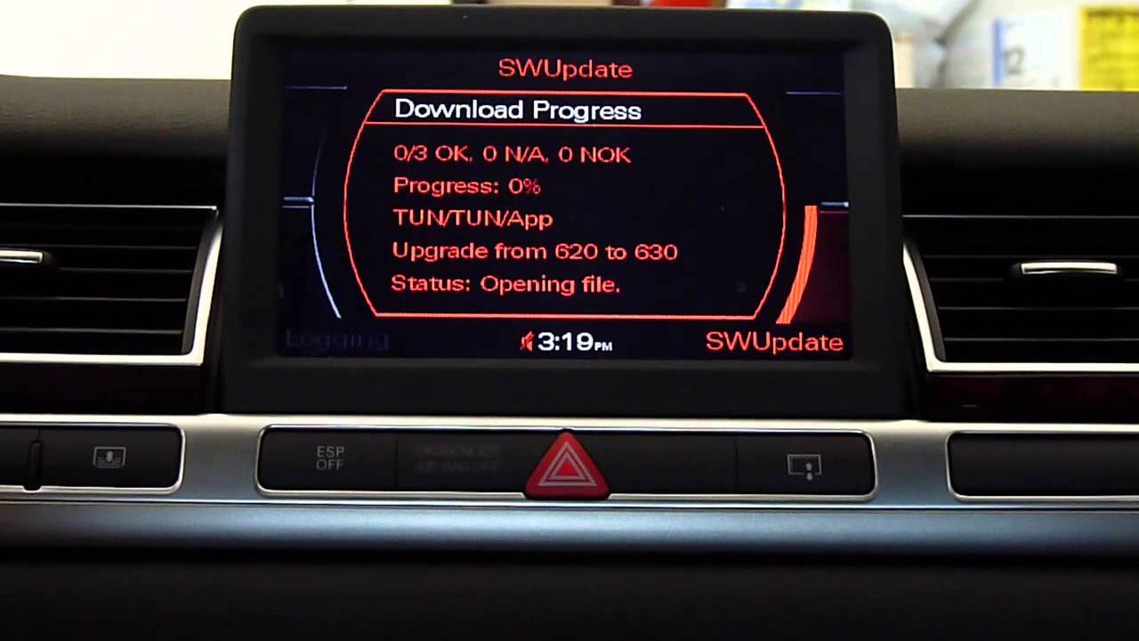 AUDI A6 MMI Software Update 4L0998961 5570 (5.5.70)